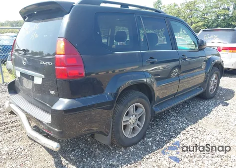 2004 Lexus Gx 470 z USA, uszkodzony, nr VIN JTJBT20X340035398
